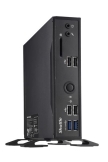 Shuttle XPC slim POS DS200 5205U Slim PC Intel® Celeron® 4 GB DDR4-SDRAM 128 GB SSD Mini PC Zwart