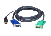 Aten 1.2M USB KVM Kabel met 3 in 1 SPHD