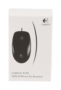 B100 Optical Mouse for Bus  Black