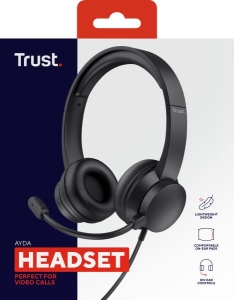 Trust Ayda – Headset met microfoon voor PC en Laptop met 3.5mm aansluiting