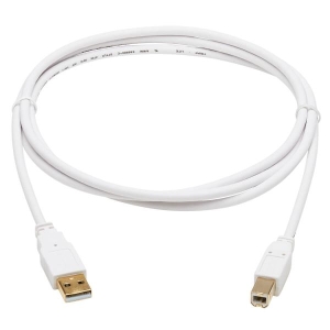 Tripp Lite U022AB-006-WH USB-kabel 1,83 m USB 2.0 USB A USB B Wit