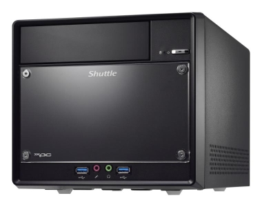 Shuttle XPC cube Barebone SH610R4 - S1700, Intel H610, 1x PCIe X16, 1x PCIe X1, 1x LAN,1x HDMI, 2x DP, 1x VGA 2x 3.5\"