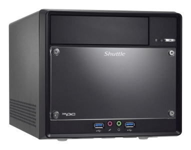 Shuttle XPC cube Barebone SH610R4 - S1700, Intel H610, 1x PCIe X16, 1x PCIe X1, 1x LAN,1x HDMI, 2x DP, 1x VGA 2x 3.5\"