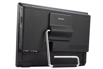 Shuttle All-In-One POS P511 System with battery 39,6 cm (15.6\") 1920 x 1080 Pixels Touchscreen 1,8 GHz 4405U Alles-in-een Zwart