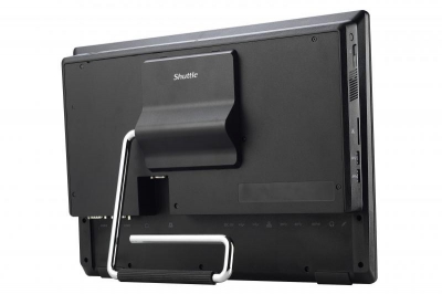 Shuttle All-In-One POS P511 System with battery 39,6 cm (15.6\") 1920 x 1080 Pixels Touchscreen 1,8 GHz 4405U Alles-in-een Zwart