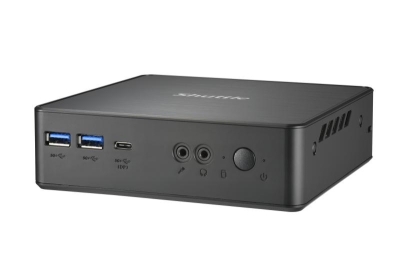 Shuttle XPC Nano PC NC40U5, Intel Core i5-1235U, 1x HDMI, 1x DP,1xUSB-C/DP, 6x USB3.2, 1x 2.5\" bay, 2x M.2, 1x LAN, RAID, 24/7 p