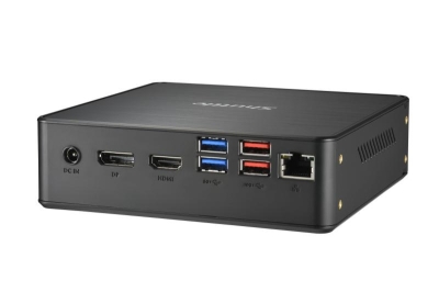 Shuttle XPC Nano PC NC40U5, Intel Core i5-1235U, 1x HDMI, 1x DP,1xUSB-C/DP, 6x USB3.2, 1x 2.5\" bay, 2x M.2, 1x LAN, RAID, 24/7 p