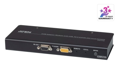 ATEN KVM adaptermodule met USB, PS/2 en RS-232 lokale console