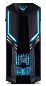 Acer Predator 600 I72060-04 Intel® 9de generatie Core™ i7 i7-9700 16 GB DDR4-SDRAM 1512 GB HDD+SSD Tower Zwart PC Windows 10 Hom