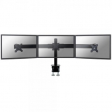 Flatscreen Bureausteun black (klem)