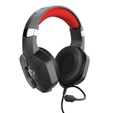 Trust GXT 323 Carus Headset Bedraad Hoofdband Gamen Zwart, Rood