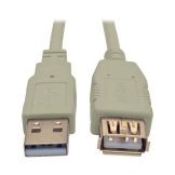 Tripp Lite U024-006-BE USB-kabel 1,8 m USB 2.0 USB A Beige