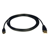Tripp Lite U030-003 USB-kabel 0,91 m USB 2.0 USB A Mini-USB B Zwart