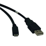 Tripp Lite U050-003 USB-kabel 0,91 m USB 2.0 USB A Micro-USB B Zwart