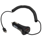 Tripp Lite U280-C02-30W-C6 oplader voor mobiele apparatuur Zwart Auto