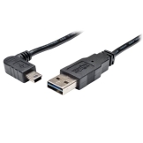 Tripp Lite UR030-003-RAB USB-kabel 0,91 m USB 2.0 USB A Mini-USB B Zwart