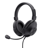 Trust Ozo Headset Bedraad Hoofdband Kantoor/callcenter Zwart