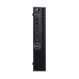 DELL OptiPlex 3070 Intel® 9de generatie Core™ i3 i3-9100T 4 GB DDR4-SDRAM 128 GB SSD MFF Zwart Mini PC Windows 10 Pro