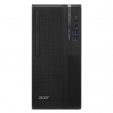 Acer Veriton ES2735G Intel® 9de generatie Core™ i3 i3-9100 4 GB DDR4-SDRAM 128 GB SSD Desktop Zwart PC Windows 10 Home