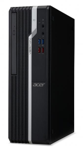 Acer Veriton X X2660G Intel® 8de generatie Core™ i5 i5-8400 8 GB DDR4-SDRAM 256 GB SSD SFF Zwart, Zilver PC Windows 10 Pro