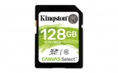 Kingston Technology Canvas Select flashgeheugen 128 GB SDXC Klasse 10 UHS-I