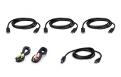 Aten 1.8M USB DisplayPort Driedubbel Beeldscherm KVM-kabelpakket