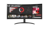 LG 34WR50QC-B.AEU computer monitor 86,4 cm (34\") 3440 x 1440 Pixels UltraWide Quad HD LCD Zwart