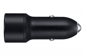 Dual Car Charger 15W Black
