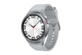 Samsung Galaxy Watch6 Classic Watch6 Classic 3,81 cm (1.5\") OLED 47 mm Digitaal 480 x 480 Pixels Touchscreen Zilver Wifi GPS