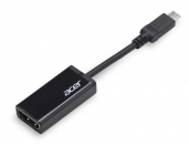 Acer NP.CAB1A.012 kabeladapter/verloopstukje USB Type C HDMI Zwart
