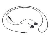 Samsung EO-IA500BBEGWW hoofdtelefoon/headset Bedraad In-ear Muziek Zwart