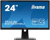 iiyama ProLite B2483HSU-B1DP LED display 61 cm (24\") 1920 x 1080 Pixels Full HD Zwart