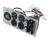 APC Backplate w/(2) 5-15R (2) 5-20R