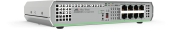 Allied Telesis AT-GS910/8-30 netwerk-switch Unmanaged Gigabit Ethernet (10/100/1000) 1U Grijs
