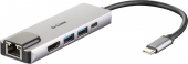 5-in-1 USB-C Hub + HDMI/Lan