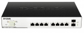 D-Link DGS-1100-10MP netwerk-switch Managed L2 Gigabit Ethernet (10/100/1000) Zwart 1U Power over Ethernet (PoE)