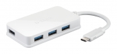 D-Link USB-C to 4-Port USB 3.0 Hub– DUB-H140