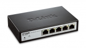 D-Link DGS-1100-05 Managed L2 Gigabit Ethernet (10/100/1000) Grijs
