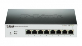 D-Link DGS-1100-08P netwerk-switch Managed L2 Gigabit Ethernet (10/100/1000) Zwart Power over Ethernet (PoE)