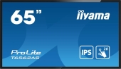 iiyama T6562AS-B1 beeldkrant Interactief flatscreen 163,8 cm (64.5\") IPS 500 cd/m² 4K Ultra HD Zwart Touchscreen Type processor 
