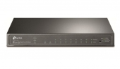 TP-LINK T1500G-10PS(TL-SG2210P) Managed L2/L4 Gigabit Ethernet (10/100/1000) Zwart Power over Ethernet (PoE)