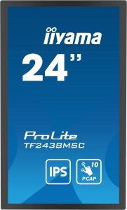 iiyama PROLITE Digitaal A-kaart 61 cm (24\") LED 600 cd/m² Full HD Zwart Touchscreen