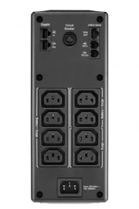 UPS Pro BR 1600VA 8 Outlets  AVR  LCD