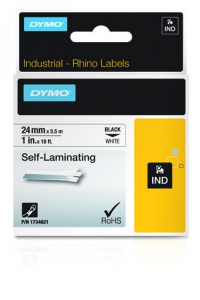 RHINO TAPE SELF LAMINATING VINYL 24 WIT