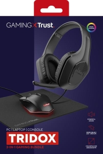 Trust GXT 790 Headset Bedraad Hoofdband Gamen Zwart