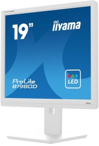 iiyama ProLite B1980D-W5 computer monitor 48,3 cm (19\") 1280 x 1024 Pixels SXGA LCD Wit