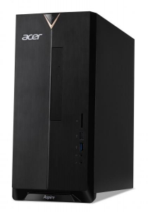 Acer Aspire TC-886 I9174 Intel® 9de generatie Core™ i7 i7-9700 16 GB DDR4-SDRAM 1512 GB HDD+SSD Tower Zwart PC Windows 10 Home