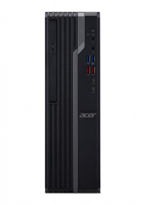 Acer Veriton X X4660G Intel® 9de generatie Core™ i7 i7-9700 16 GB DDR4-SDRAM 512 GB SSD SFF Zwart, Zilver PC Windows 10 Pro