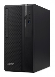 Acer Veriton ES2730G Intel® 8de generatie Core™ i3 i3-8100 4 GB DDR4-SDRAM 128 GB SSD Tower Zwart PC Windows 10 Pro