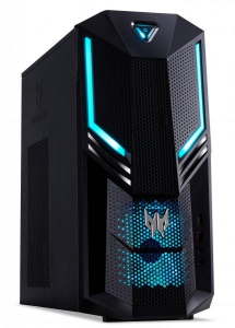 Acer Predator 600 I72060-04 Intel® 9de generatie Core™ i7 i7-9700 16 GB DDR4-SDRAM 1512 GB HDD+SSD Tower Zwart PC Windows 10 Hom